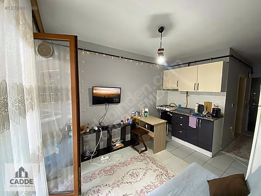 CADDE EMLAK GAYRİMENKUL'DEN FULL EŞYALI ÇAYBAŞI SOKAKTA 1+1 #1278881099