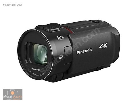 Panasonic HC-VX3 UHD 4K Video Kamera-24 ay garantili sahibinden