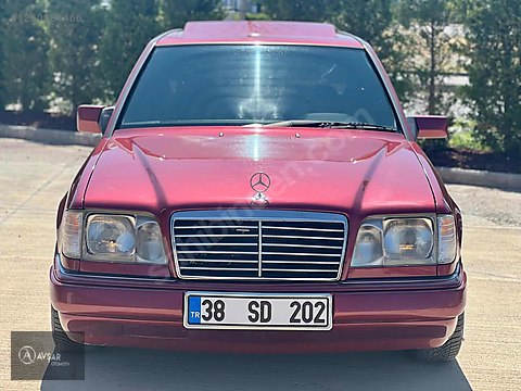 1995 MERCEDES BENZ E200 DEĞİŞENSİZ KUSURSUZ BORDO