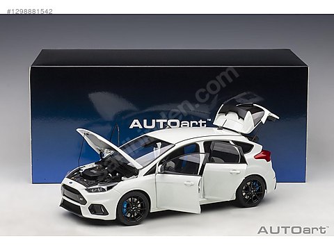 AutoArt 1:18 Ford Focus RS 2016 (Ice White) on sahibinden.com