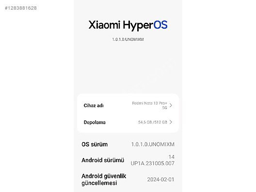 Used & Brand New Items / Cell Phones & Accessories / Cell Phones / Xiaomi / Redmi Note 13 Pro Plus