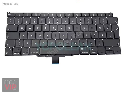 A2337 Macbook Air M1 KLAVYE 2020 TR / US sahibinden.comda - 1313881630