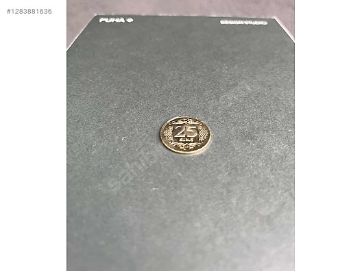 İkinci El ve Sıfır Alışveriş / Koleksiyon / Para & Madalya / Yerli / Madeni Paralar / Cumhuriyet Dönemi