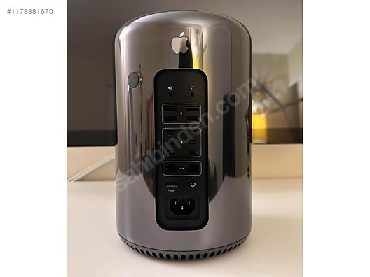 Apple / EFSANE FİYAT MAC PRO 2013 3.7 GHZ XEON 16GB RAM 256GB SSD