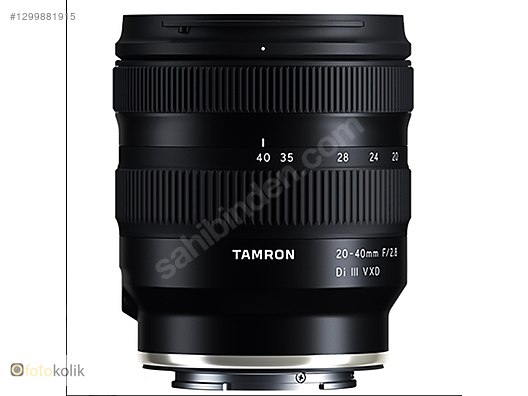 Lensler / Tamron 20-40mm F/2.8 Di III VXD Lens (Sony E) sahibinden