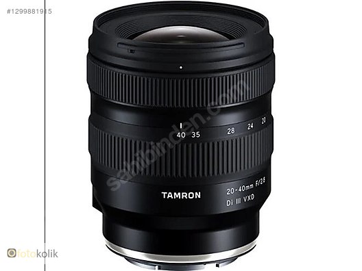 TAMRON 20-40mm F/2.8 Di III VXD 値下げ交渉大歓迎 Lensler / Tamron 20-40mm F/2.8 Di III VXD Lens (Sony E) sahibinden