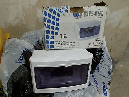 İkinci El ve Sıfır Alışveriş / Bahçe & Yapı Market / Yapı Malzemeleri / Elektrik Tesisatı / Sigorta Kutusu