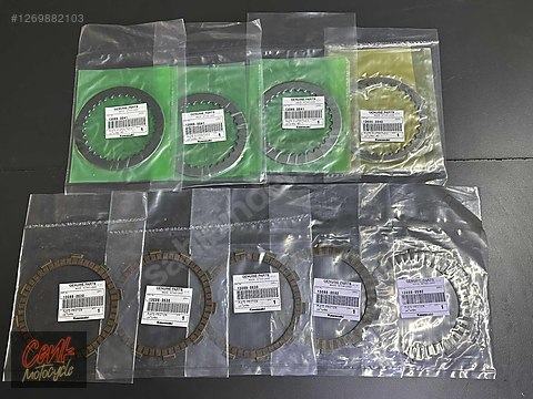 596 1/64 3台 まとめ売り Debriyaj / KAWASAKİ ZX4RR-NİNJA400-NİNJA500 DEBRİYAJ BALATASI ve