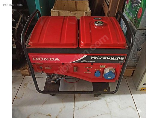Honda HK 7500 MS 7.5 Kwh monaphase Jeneratör - Türkiye'nin ilan