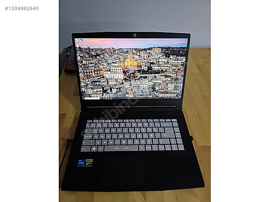 ​【中古・箱付き】MSI Thin GF6312VE RTX4050 レシート付 MSI / MSI Thin GF63 12VE / RTX 4050 / i5-12450H / 16GB RAM