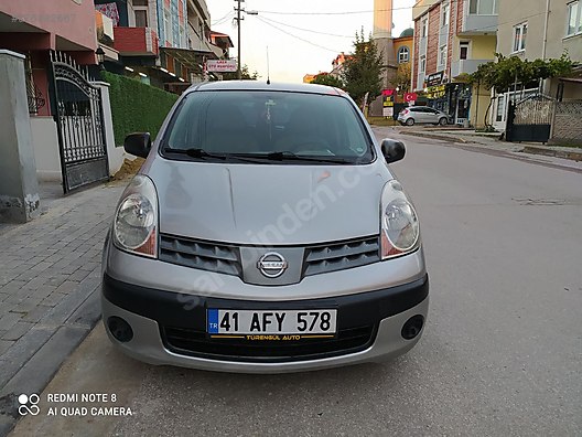 Nissan Note 1 4 Visia Dusuk Kilometre Nissan Note 07 1 4 Visia At Sahibinden Com
