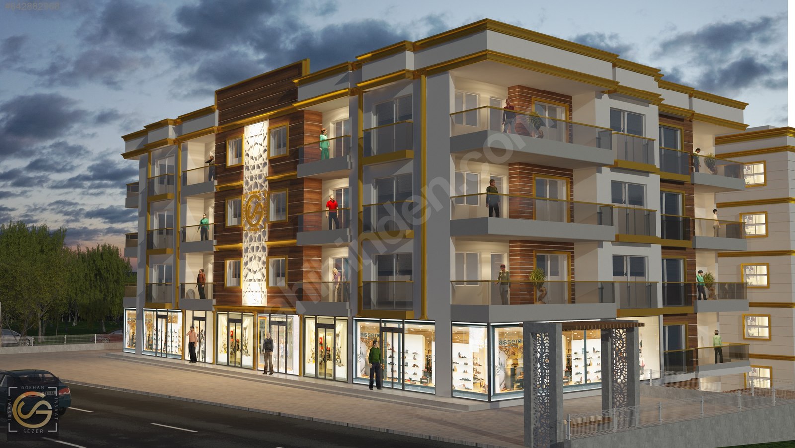 SEZER GRUP İNŞAAT /GÜLLÜK MAH/BİTMİŞ SIFIR/1+1/KALORİFERLİ/DAİRE