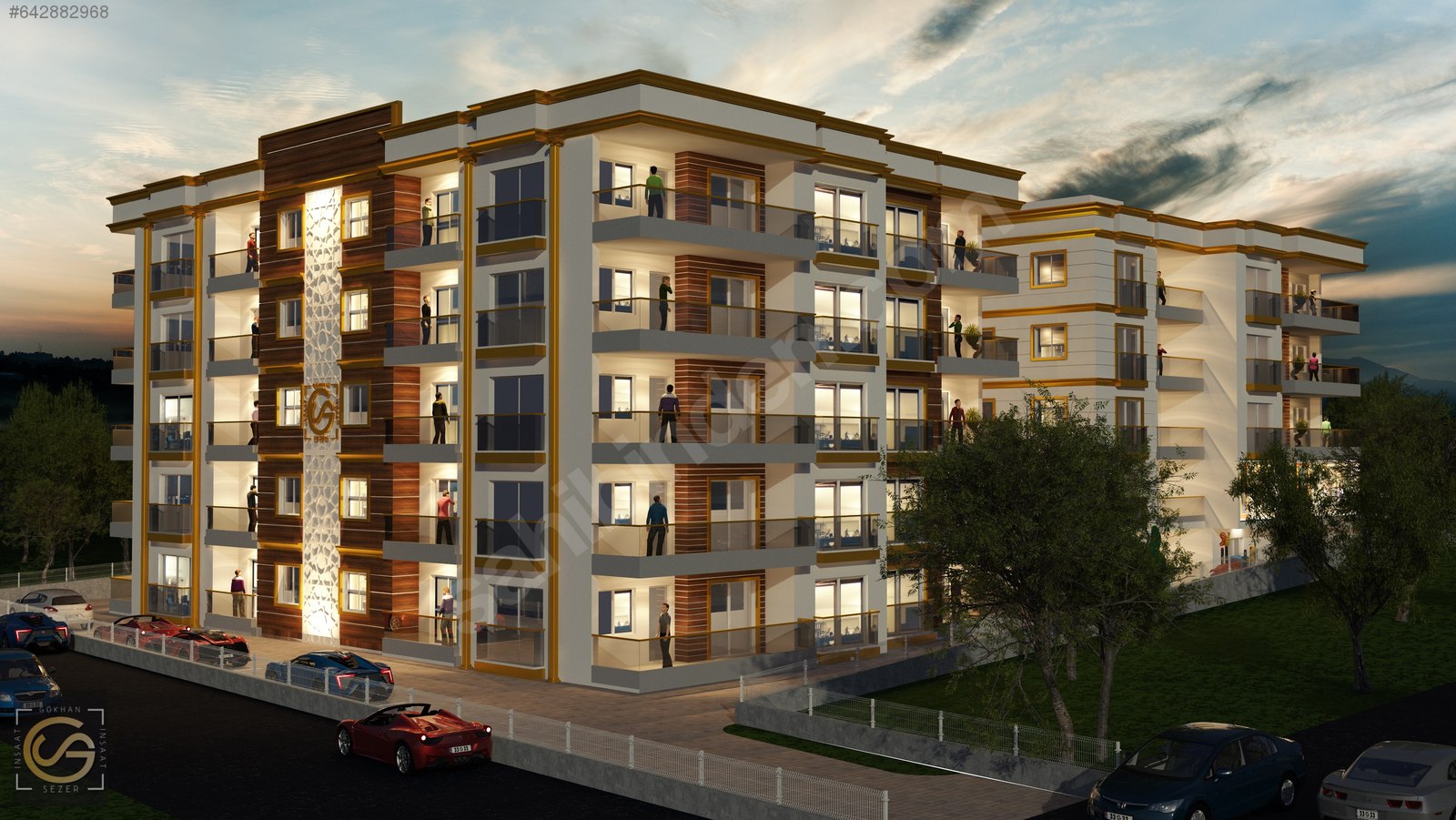 SEZER GRUP İNŞAAT /GÜLLÜK MAH/BİTMİŞ SIFIR/1+1/KALORİFERLİ/DAİRE