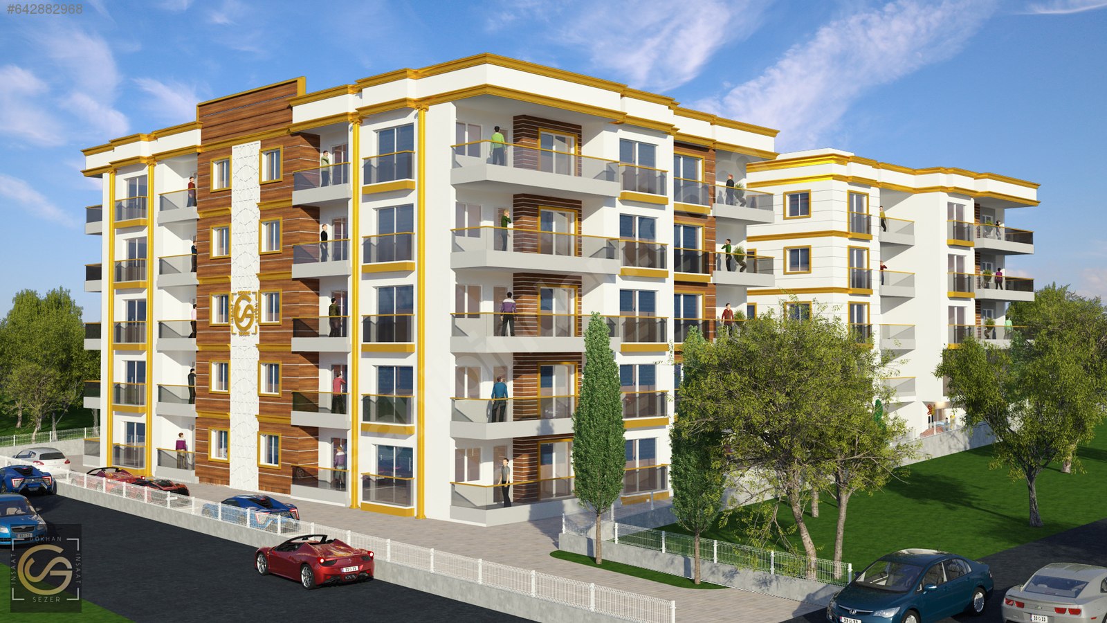 SEZER GRUP İNŞAAT /GÜLLÜK MAH/BİTMİŞ SIFIR/1+1/KALORİFERLİ/DAİRE