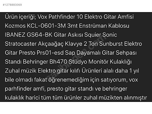 Fender Elektro Gitar