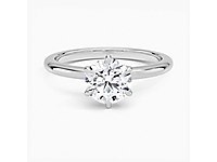 0.90 KARAT F RENK SI1 TEKTAŞ PIRLANTA HRD SERTİFİKA STAR KUYUM #1283883697