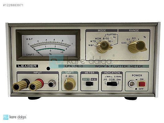 LFM-3610 WOW & FLUTTER METER