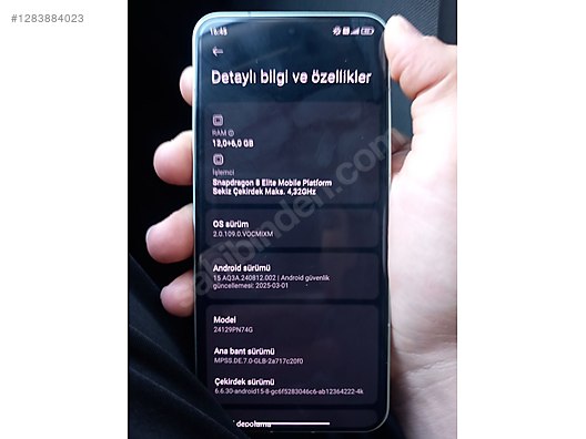 İkinci El ve Sıfır Alışveriş / Cep Telefonu & Aksesuar / Cep Telefonu / Xiaomi / 15