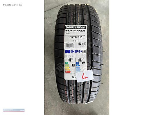185/60R15 BRIDGESTONE TURANZA T005 84H sahibinden.comda - 1308884112