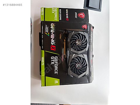 MSI GeForce GTX 1660 Ti Gaming X 6G 192 Bit GDDR6 sahibinden.comda