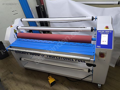 ASLAM 1600 full profesyonel laminasyon makinesi - Laminasyon & PVC ...