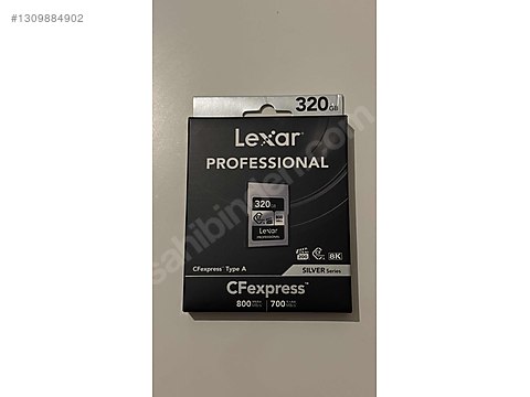 Lexar Silver Series CFexpress Type-A 320 GB Hafıza Kartı