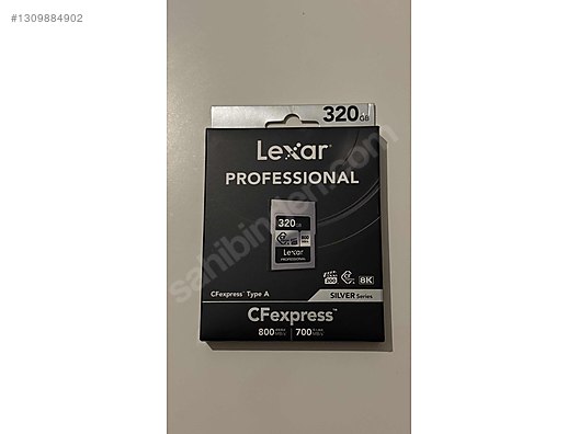 Lexar Silver Series CFexpress Type-A 320 GB Hafıza Kartı