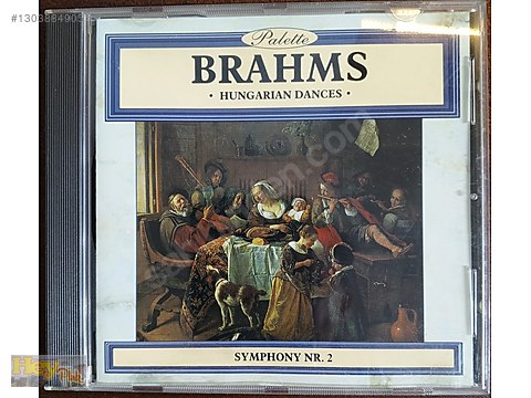 BRAHMS HUGARİAN DANCES SYMPONY NR.8 MÜZİK CD İKİNCİ ELDİR - Müzik