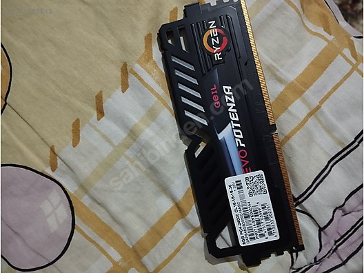 DDR4 8GB 2400MHz GeIL EVO Potenza Temiz RAM sahibinden.comda