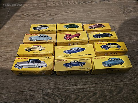 Dinky toys metal modeller on sahibinden.com - 1327885892