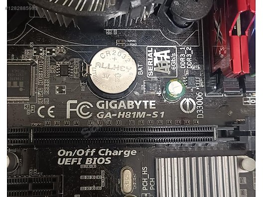 GIGABYTE GA-H81M-S1 1150 PİN DDR3 H81 İ7-4790 İŞLEMCİ FAN - Anakart ve Tüm Masaüstü Bilgisayar Parçaları sahibinden.com'da