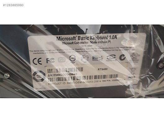 3 adet klavye, 2 USB, 1 PS/2 uçlu 150-200 - Kablolu Klavyeler sahibinden.com'da