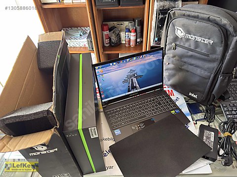 Intel Core i7 Monster Oyuncu Laptop - 1305886018