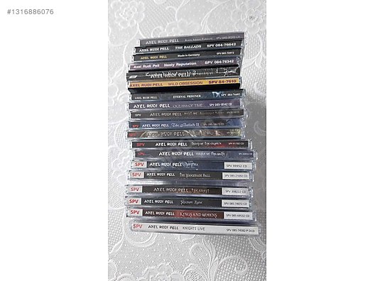 Axel Rudi Pell - Albümler - Müzik CD leri Alışverişte İlk Adres