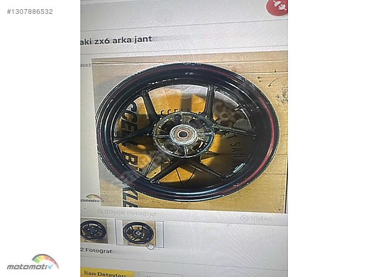 たじ Jant / KAWASAKİ zx6r arka jant sahibinden.comda - 1307886532