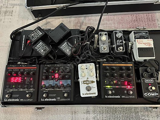 Tc Electronic Nova NM-1 Modulator (orijinal adaptörü, kutusuyla