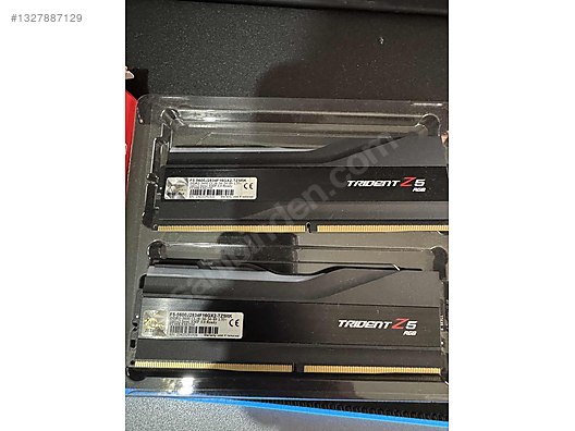 ケー　0606 Gskill 5600 MHz cl28 Ddr5 16x2 ram bellek trident z5 rgb on