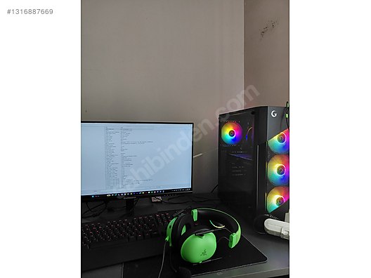 N.ゆうページ AMD Ryzen 5 Hazır Sistem Oyuncu Masaüstü Bilgisayar - 1316887669