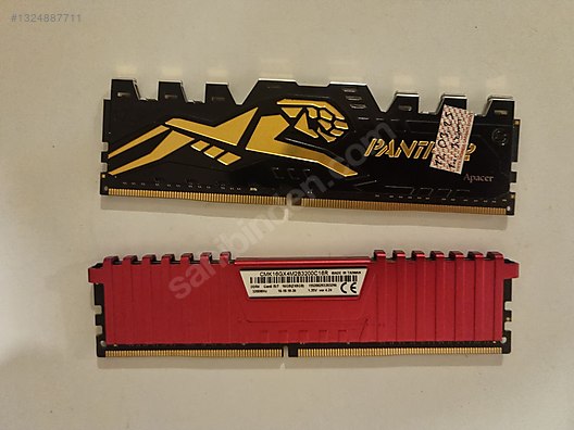 ddr4 2x8gb 16gb ram pazarlıksız sahibinden.comda - 1324887711