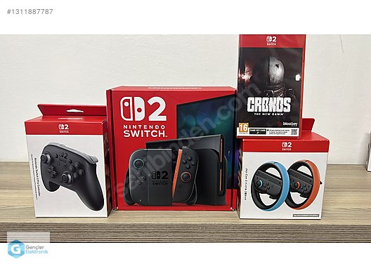 Nintendo Switch本体×2＋Proコン×4 【カスタム多数】 Nintendo Switch 2 + CRONOS + PRO Controller + Wheel +TAKAS KURYE