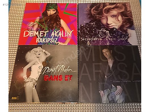 Demet Akalın 2 -Mustafa Sandal -Deniz Seki 4 Cd albüm - Müzik CD