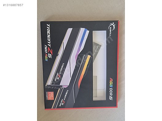 G.Skill Trident Z5 Neo RGB DDR5 6000MHz CL30 32 GB sahibinden