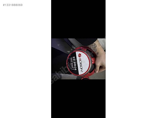 Hoparlör / Midrange / EDİSON ED PRO8 MİDRANGE 20 CM KURŞUN GÖBEK