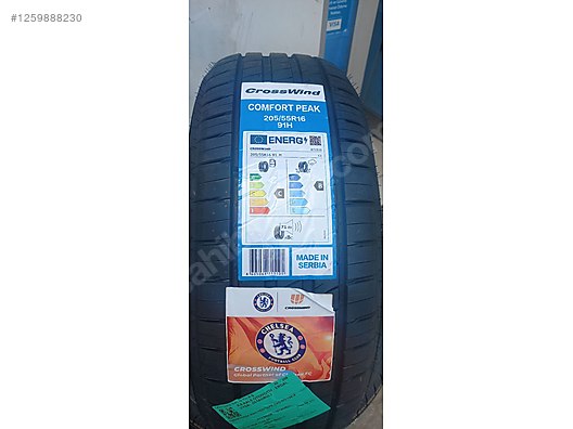205 55 R16 CROSSWIND MARKA SIRBİSTAN ÜRETİMİ YAZ LASTİĞİ 2025