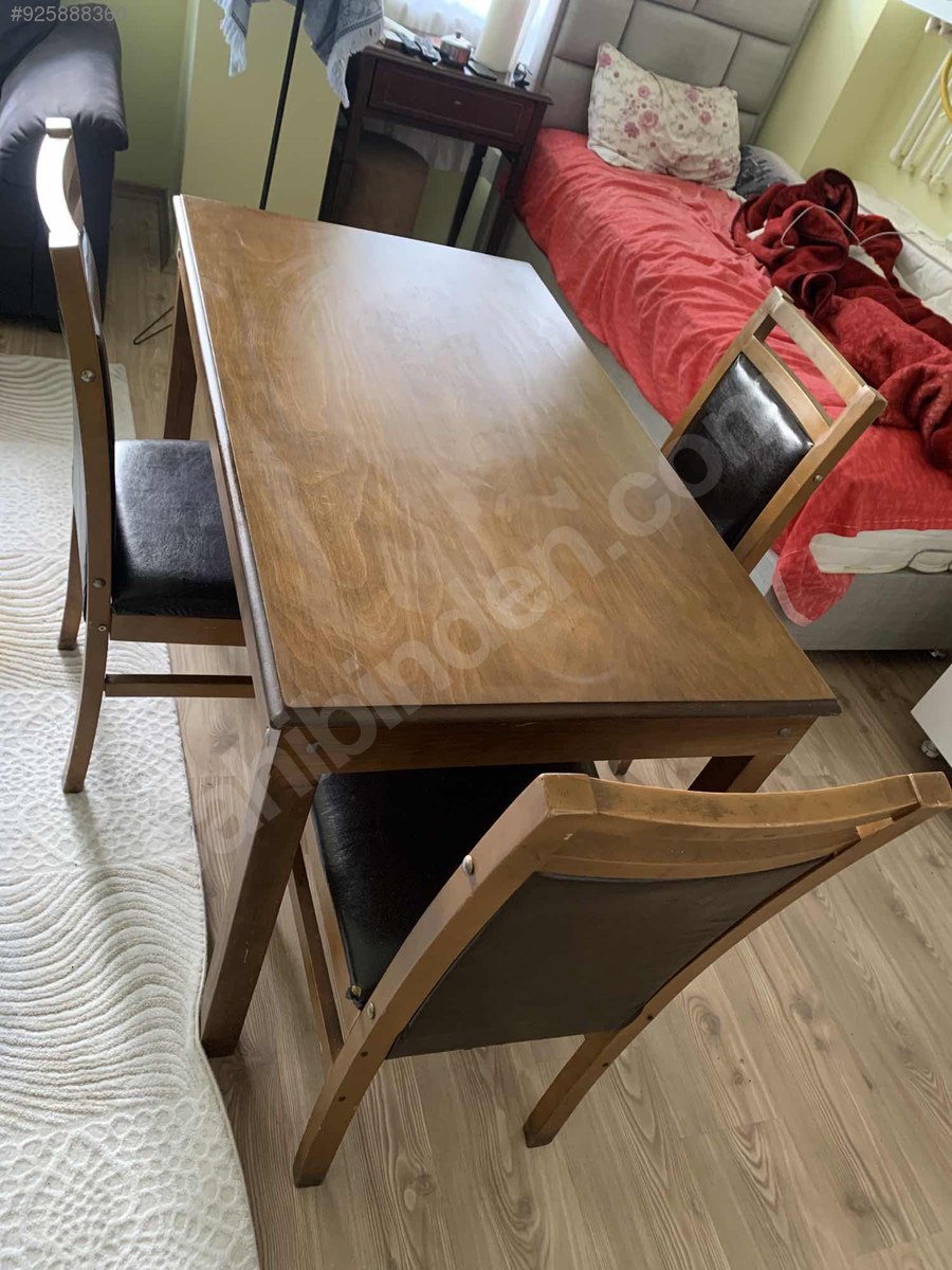 Mutfak Masası / Sağlam masa 3 sandalye Mutfak Masası / Sağlam masa 3 sandalye