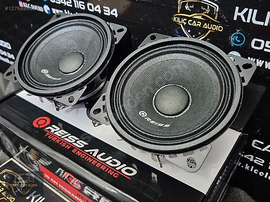 Speaker / Midrange / REİS RS-M4NX 10 CM NEODYUM MİDRANGE NAKİT