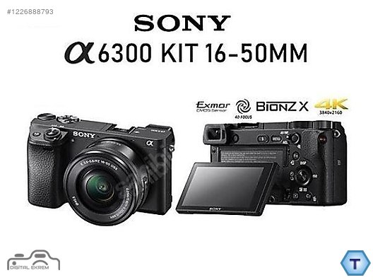 A6300 Sony A6000 Kit Lens Price Sony Alpha A6300 Aynasız Dijital