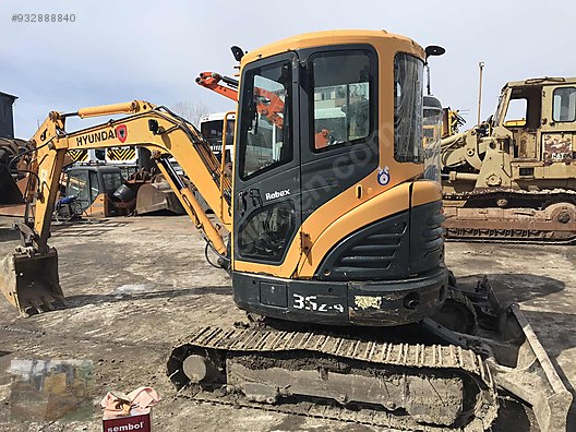 hyundai r35 9 2013 model 3 5 tonluk mini ekskavator ekskavator ilanlari sahibinden com da 932888840