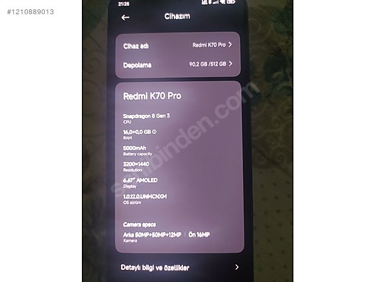 Used & Brand New Items / Cell Phones & Accessories / Cell Phones / Xiaomi / Redmi K70 Pro