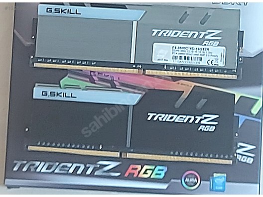 G.Skill Trident Z RGB 32GB (4x8GB) DDR4 3600MHz CL16 Kutulu
